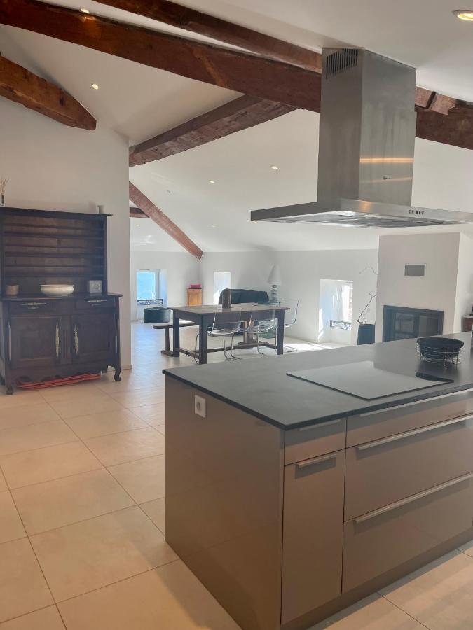 Grand Appartement Style Loft Bord De Mer Propriano  Luaran gambar